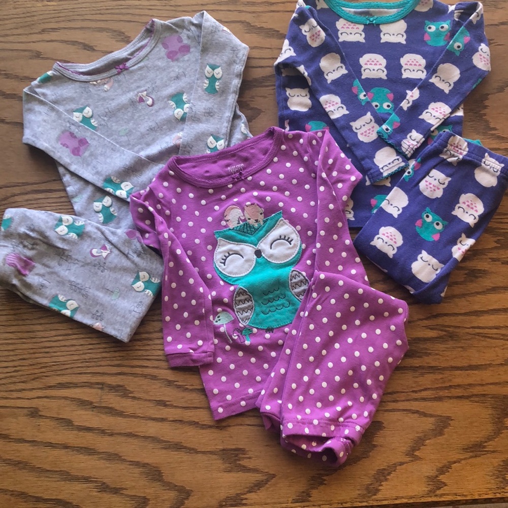 ⭐️ Carter’s Just one You 6-piece Long Sleeve Pajama Set